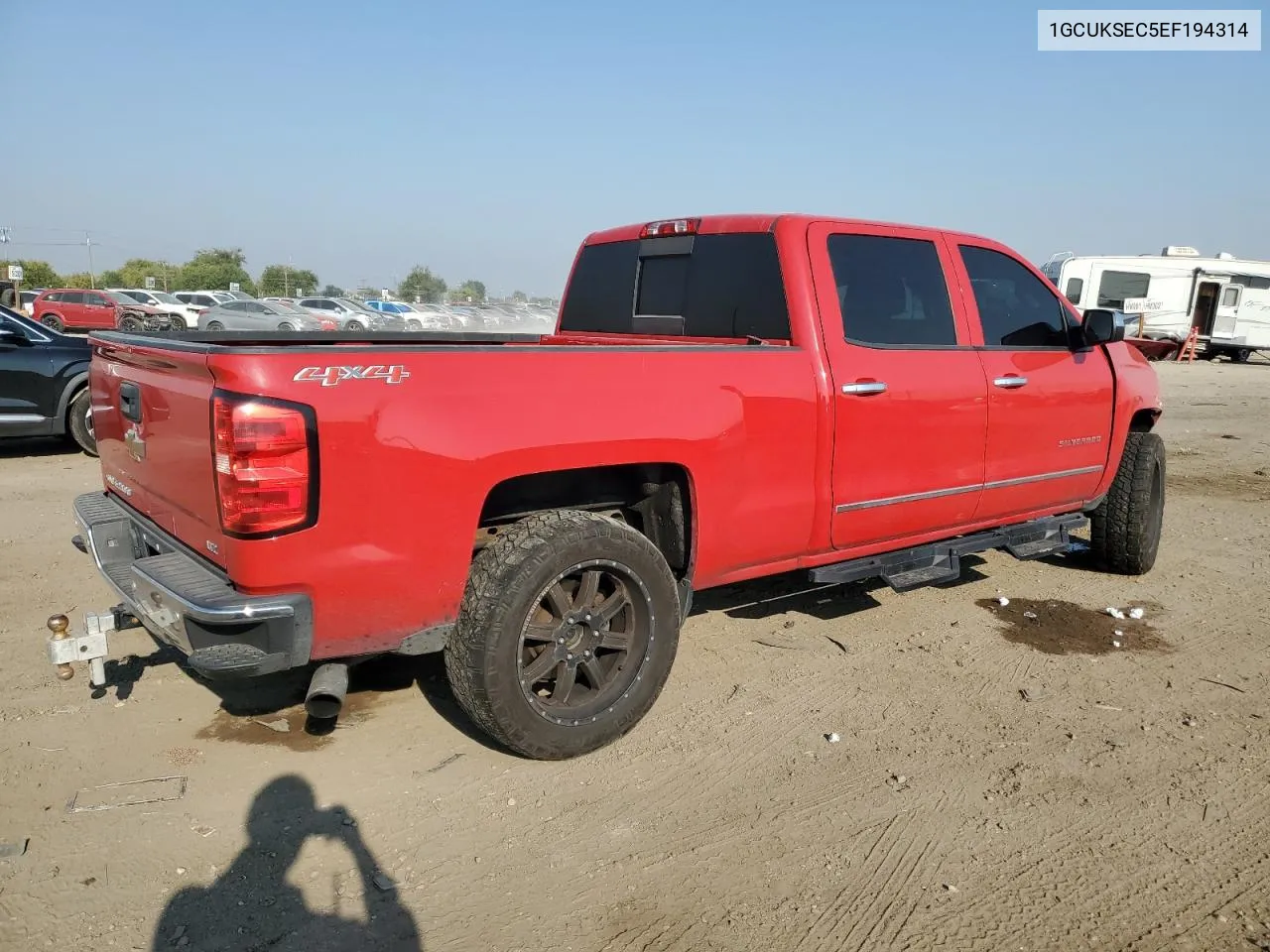 2014 Chevrolet Silverado K1500 Ltz VIN: 1GCUKSEC5EF194314 Lot: 70583634