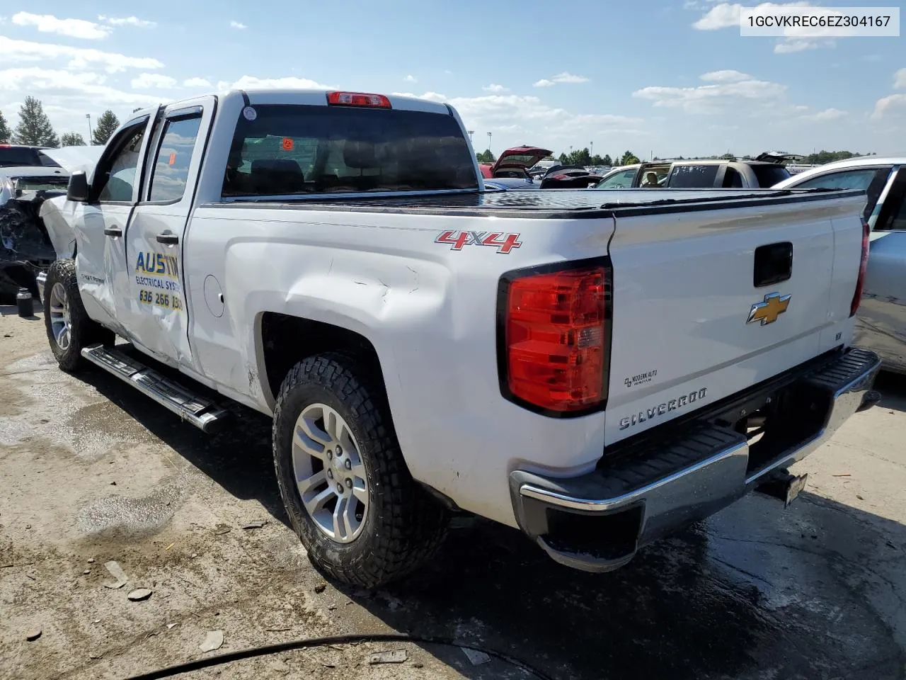 2014 Chevrolet Silverado K1500 Lt VIN: 1GCVKREC6EZ304167 Lot: 70634464