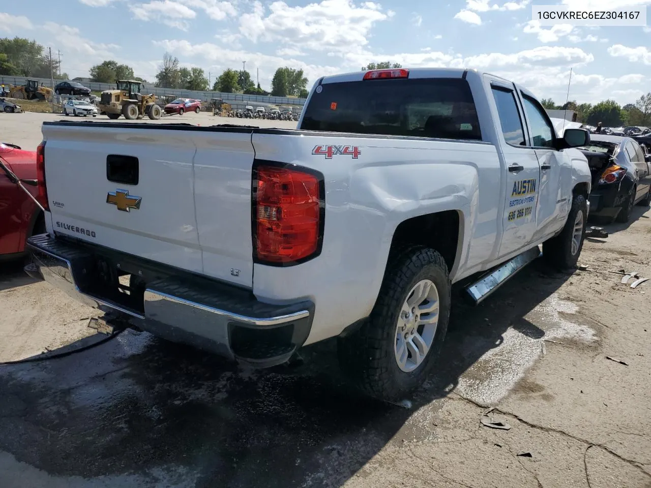 2014 Chevrolet Silverado K1500 Lt VIN: 1GCVKREC6EZ304167 Lot: 70634464