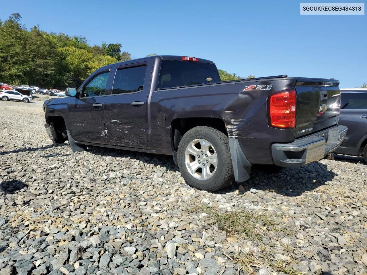 3GCUKREC8EG484313 2014 Chevrolet Silverado K1500 Lt