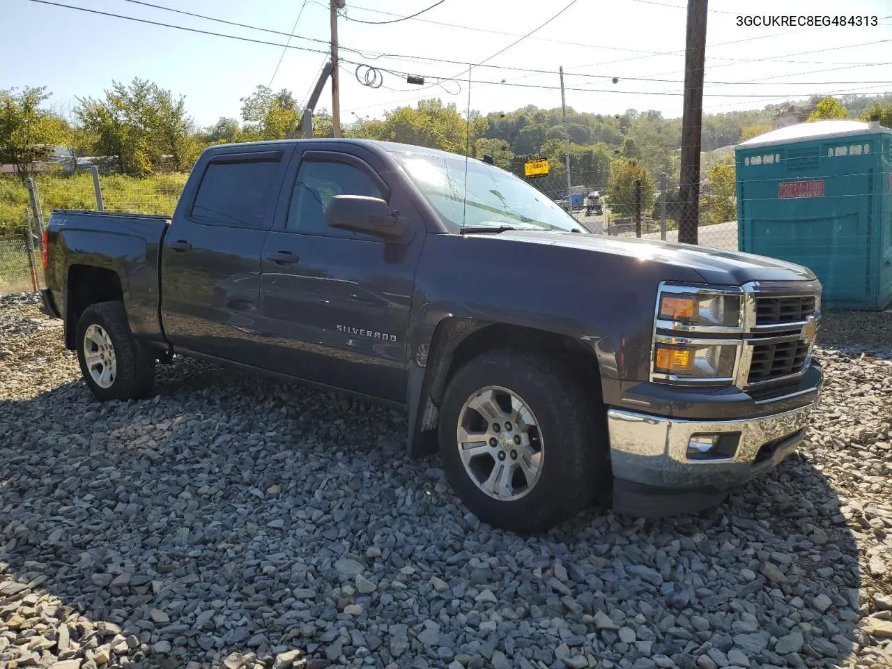 2014 Chevrolet Silverado K1500 Lt VIN: 3GCUKREC8EG484313 Lot: 70653124