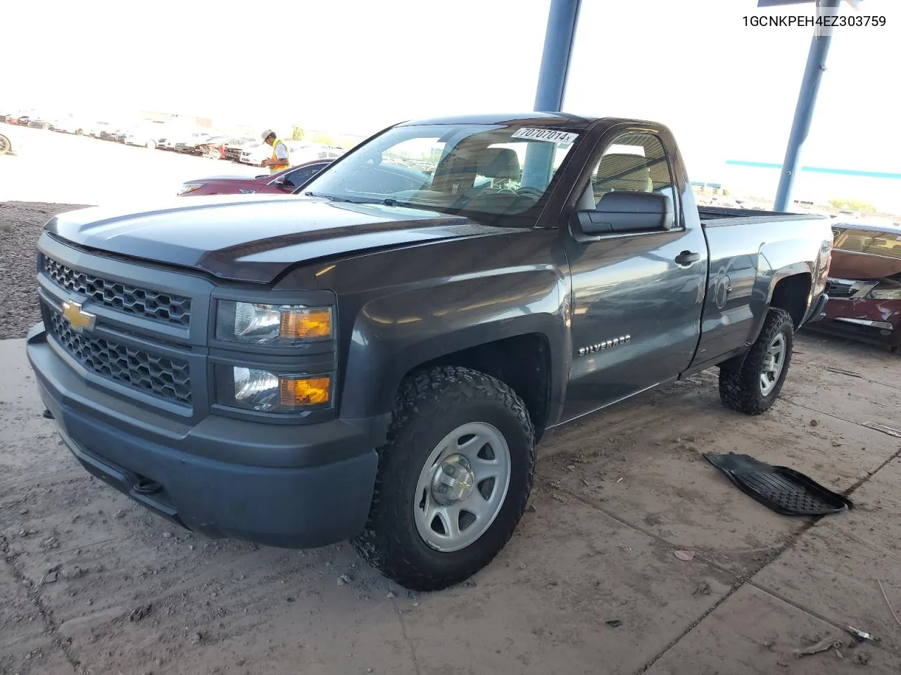 2014 Chevrolet Silverado K1500 VIN: 1GCNKPEH4EZ303759 Lot: 70707014