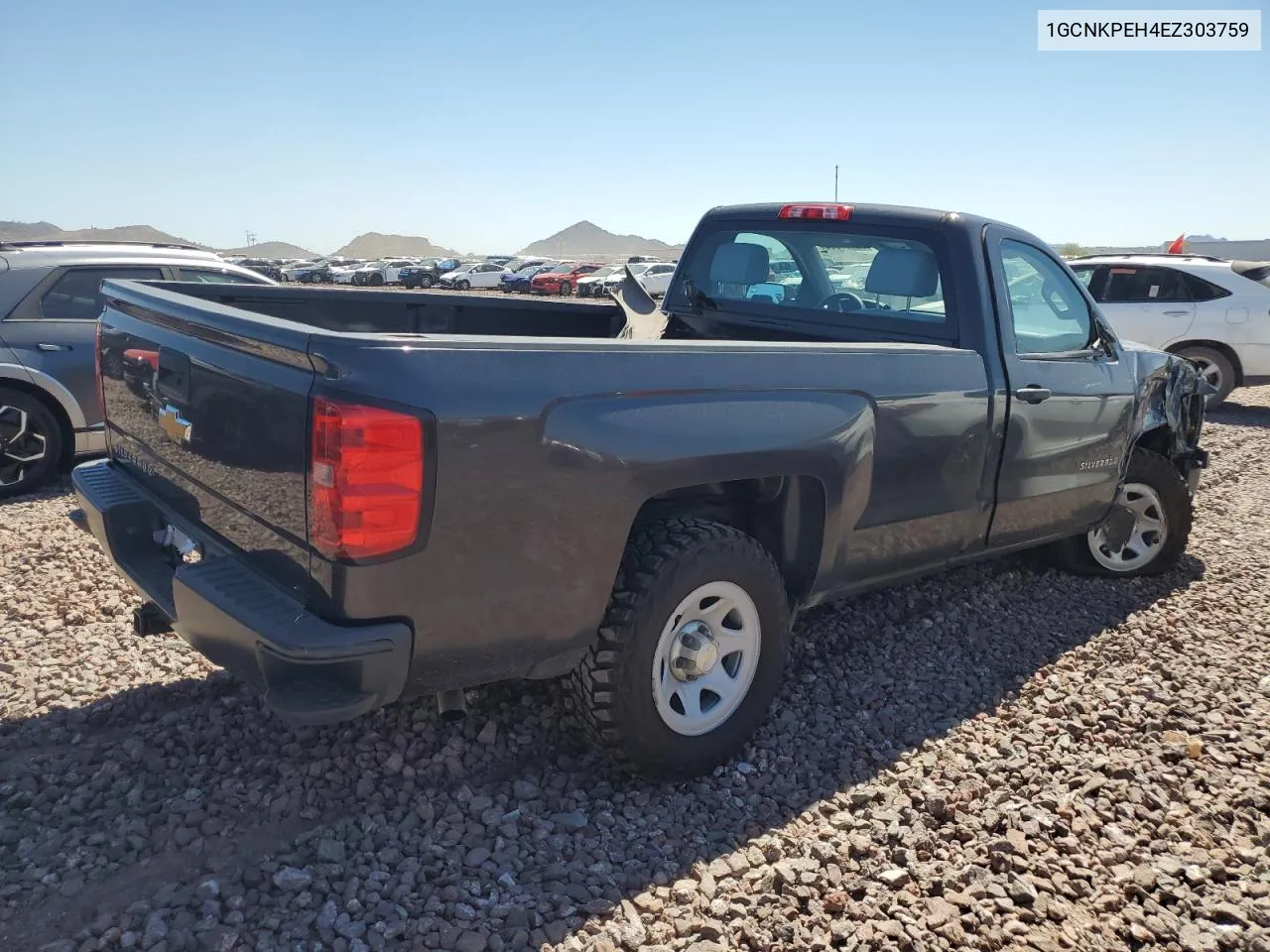 2014 Chevrolet Silverado K1500 VIN: 1GCNKPEH4EZ303759 Lot: 70707014