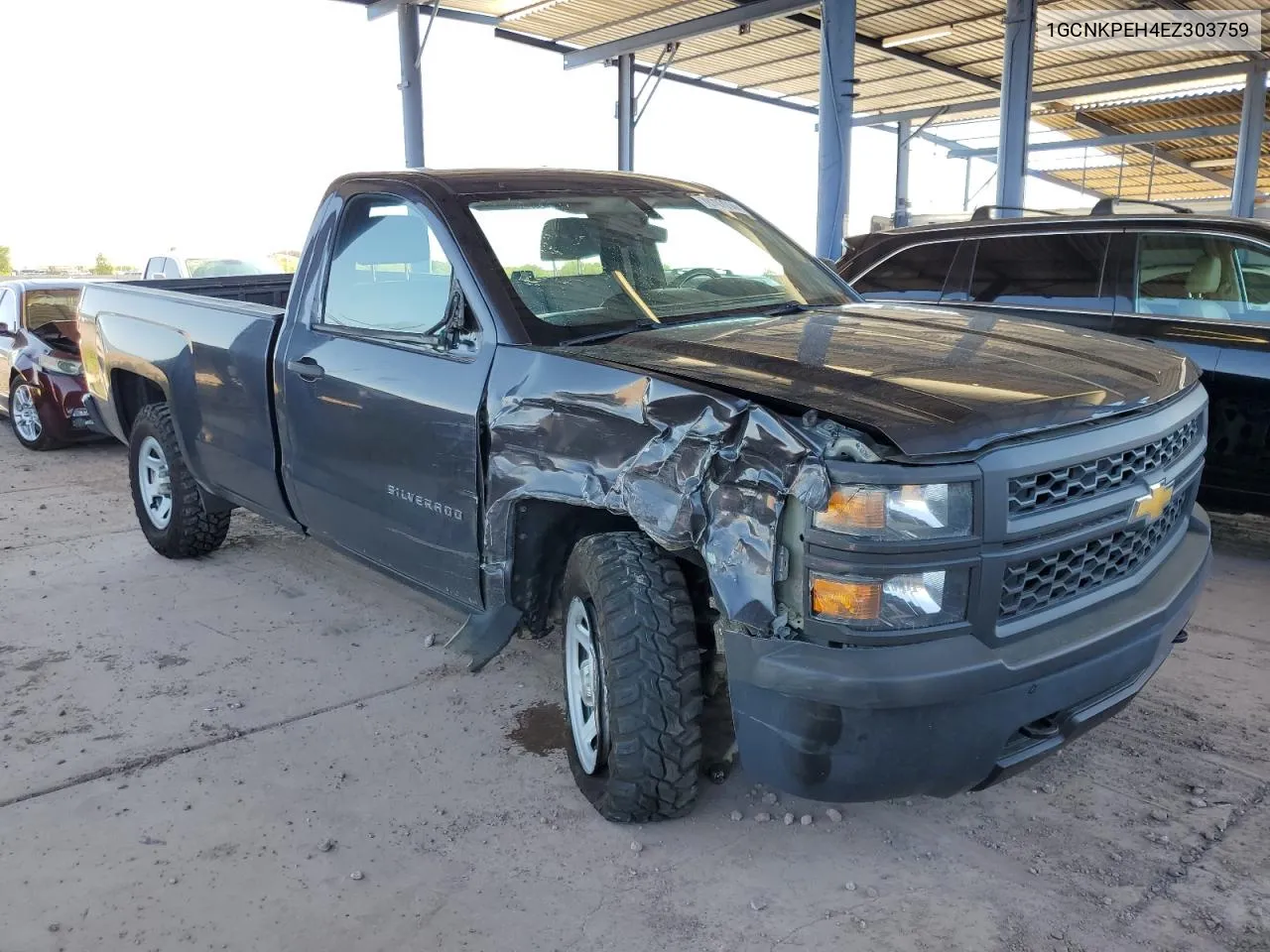 2014 Chevrolet Silverado K1500 VIN: 1GCNKPEH4EZ303759 Lot: 70707014