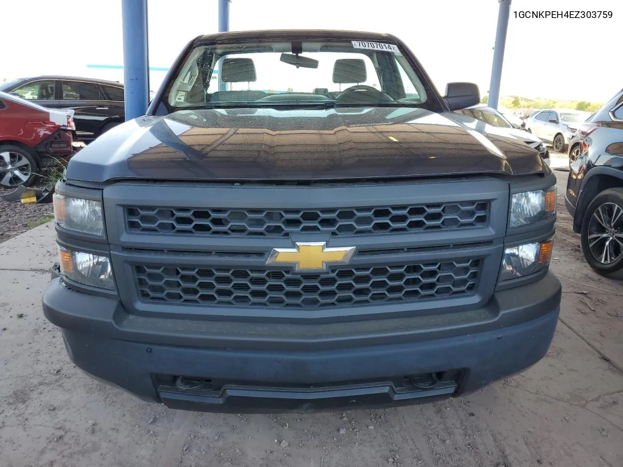 2014 Chevrolet Silverado K1500 VIN: 1GCNKPEH4EZ303759 Lot: 70707014