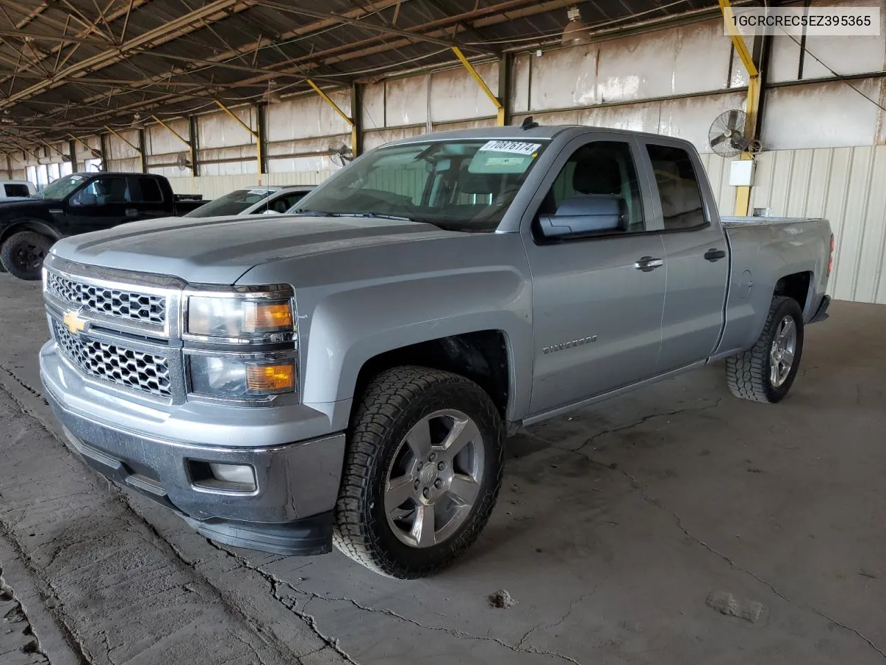 2014 Chevrolet Silverado C1500 Lt VIN: 1GCRCREC5EZ395365 Lot: 70876174