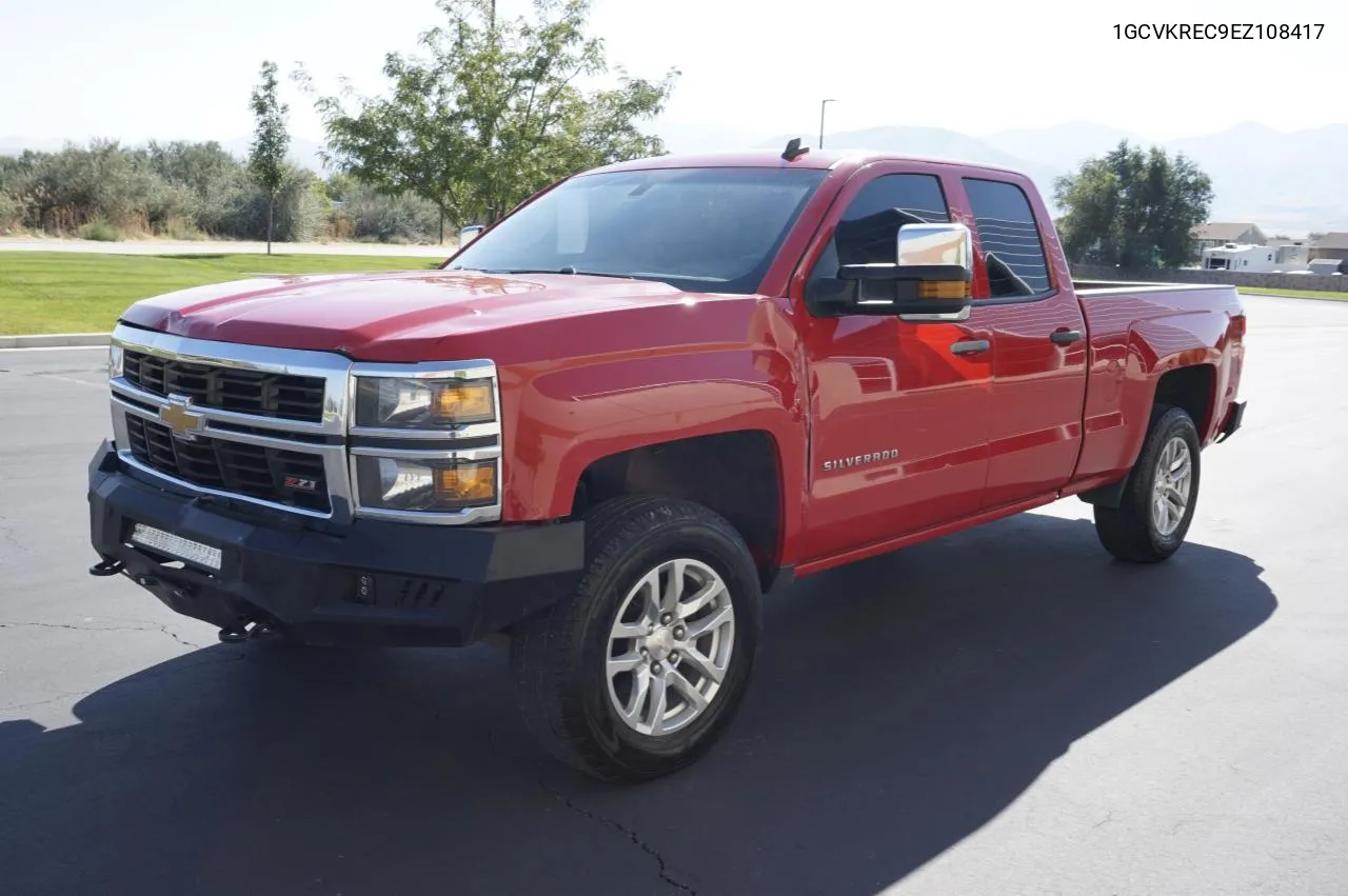 2014 Chevrolet Silverado K1500 Lt VIN: 1GCVKREC9EZ108417 Lot: 70903424