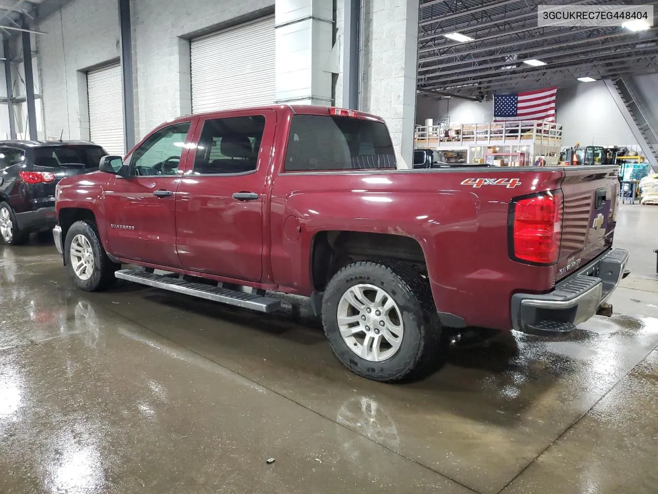 2014 Chevrolet Silverado K1500 Lt VIN: 3GCUKREC7EG448404 Lot: 70984774