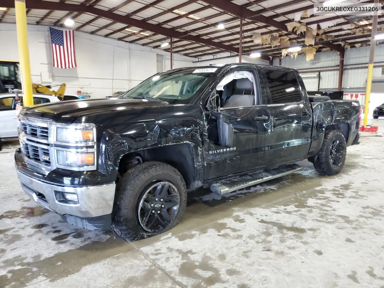 2014 Chevrolet Silverado K1500 Lt VIN: 3GCUKRECXEG331206 Lot: 71002674