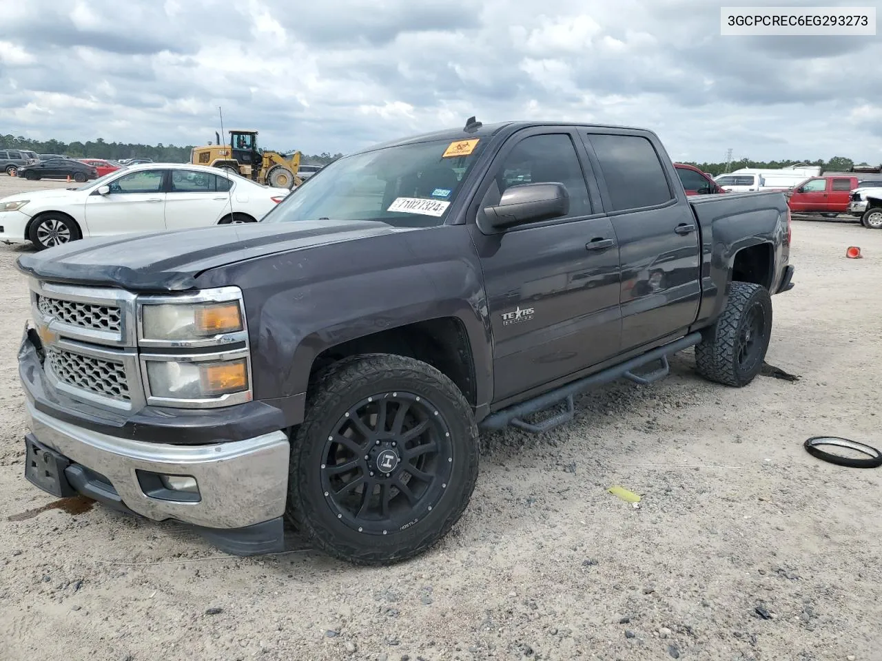 2014 Chevrolet Silverado C1500 Lt VIN: 3GCPCREC6EG293273 Lot: 71027324