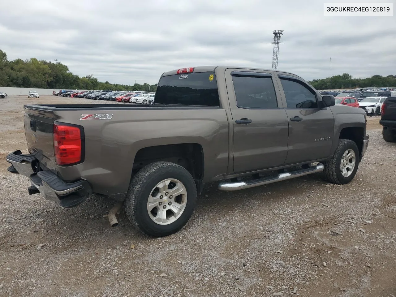 3GCUKREC4EG126819 2014 Chevrolet Silverado K1500 Lt