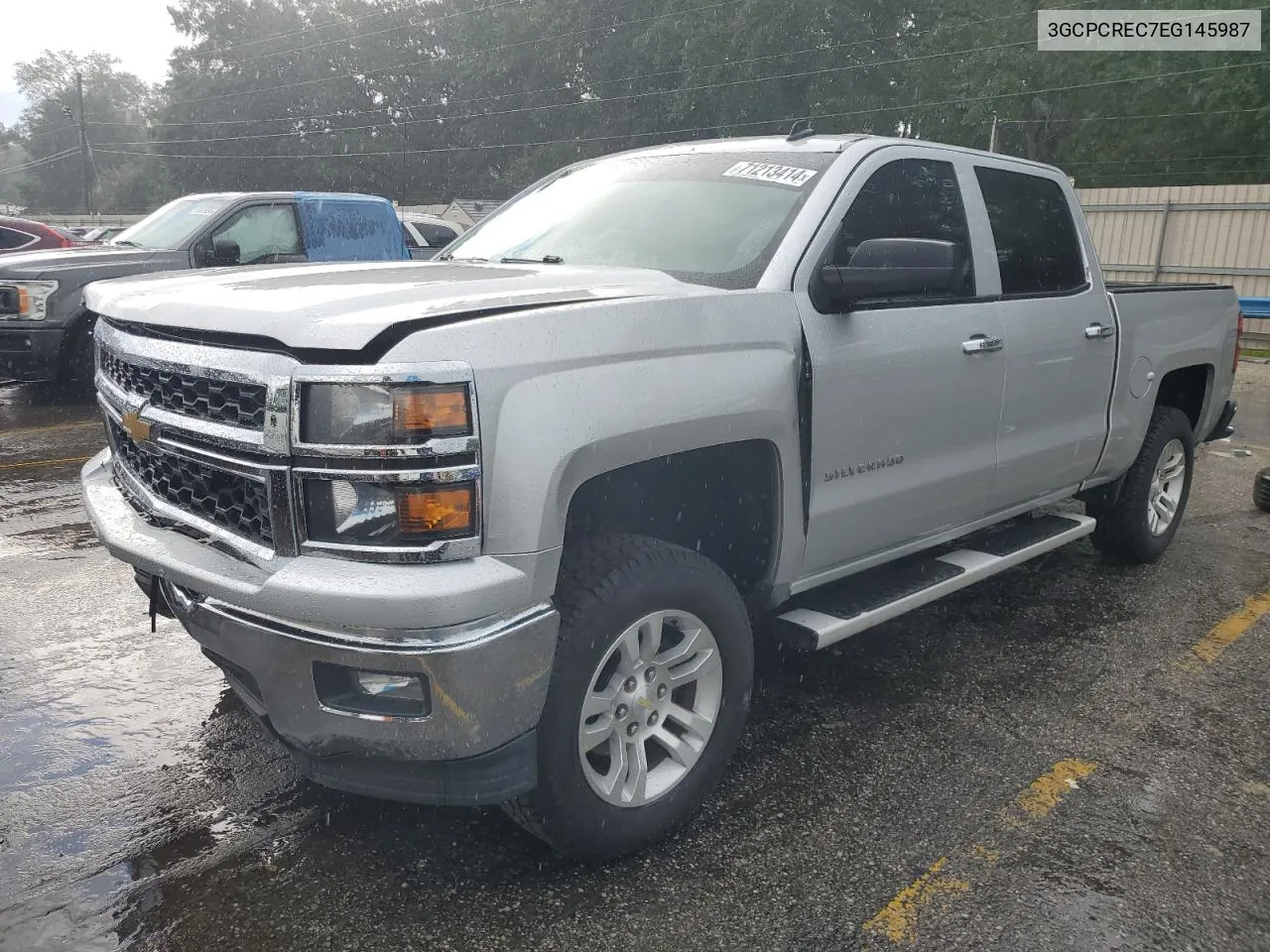 2014 Chevrolet Silverado C1500 Lt VIN: 3GCPCREC7EG145987 Lot: 71213414