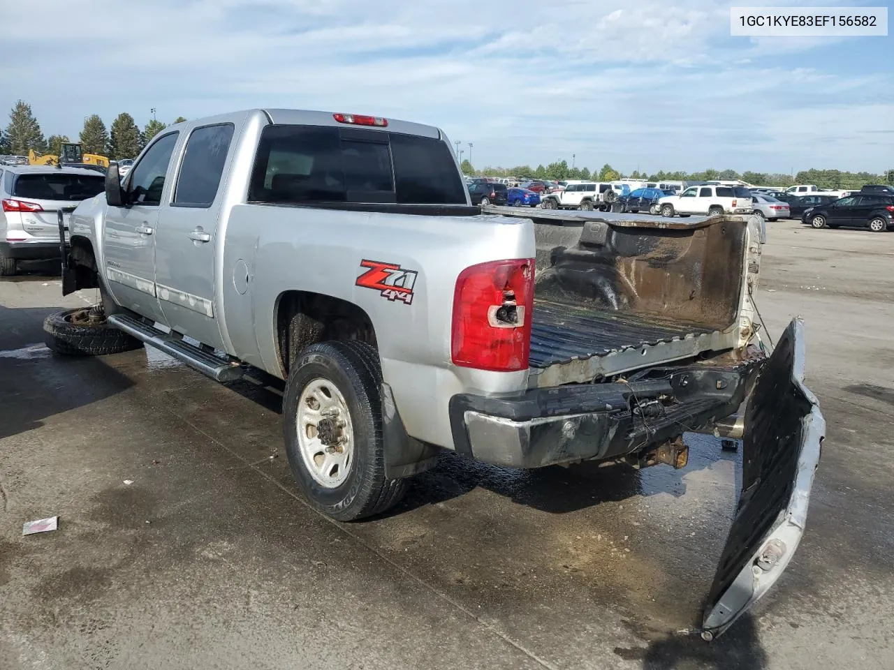 2014 Chevrolet Silverado K2500 Heavy Duty Ltz VIN: 1GC1KYE83EF156582 Lot: 71384354