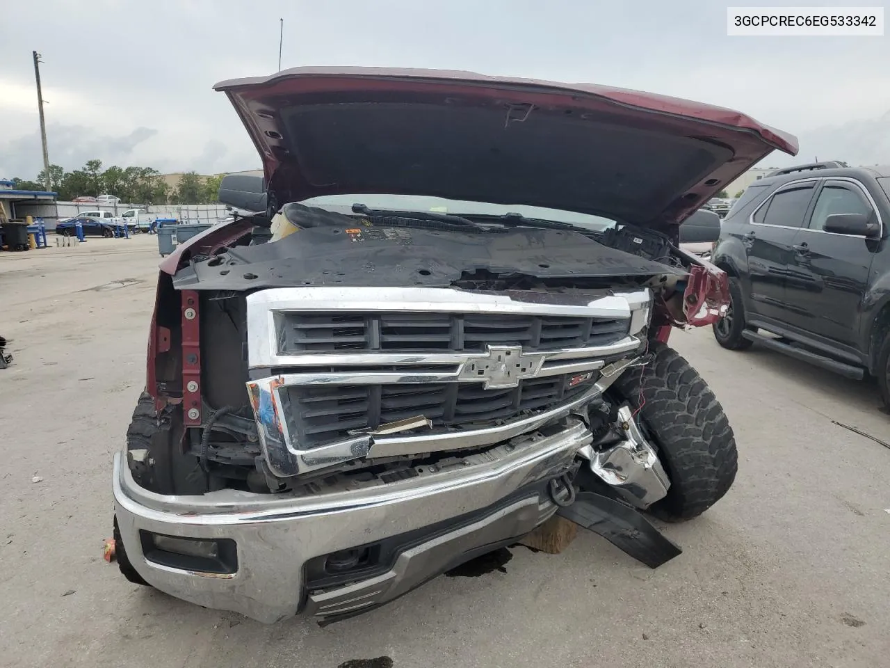 2014 Chevrolet Silverado C1500 Lt VIN: 3GCPCREC6EG533342 Lot: 71461534