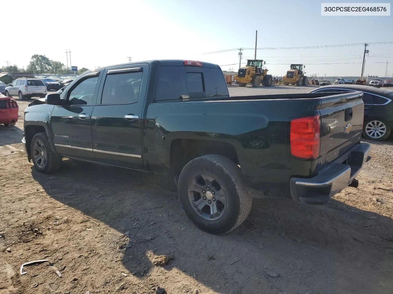 2014 Chevrolet Silverado C1500 Ltz VIN: 3GCPCSEC2EG468576 Lot: 71478764