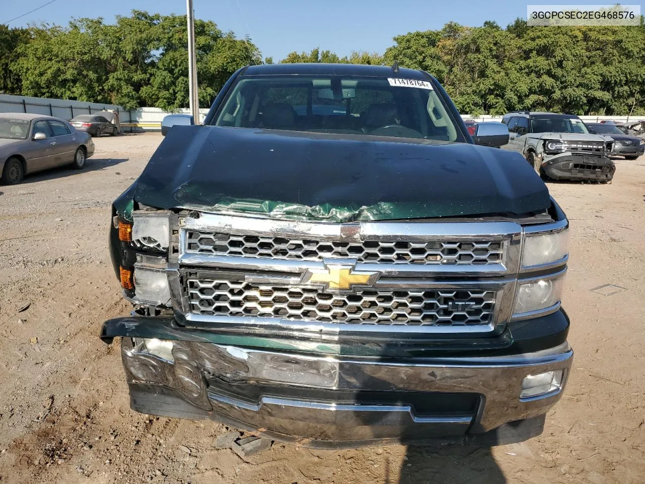 2014 Chevrolet Silverado C1500 Ltz VIN: 3GCPCSEC2EG468576 Lot: 71478764