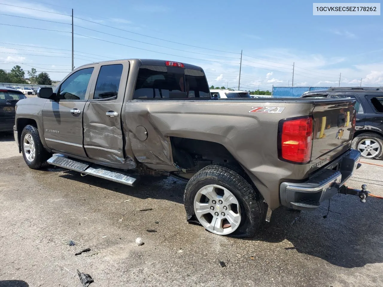 2014 Chevrolet Silverado K1500 Ltz VIN: 1GCVKSEC5EZ178262 Lot: 71535044