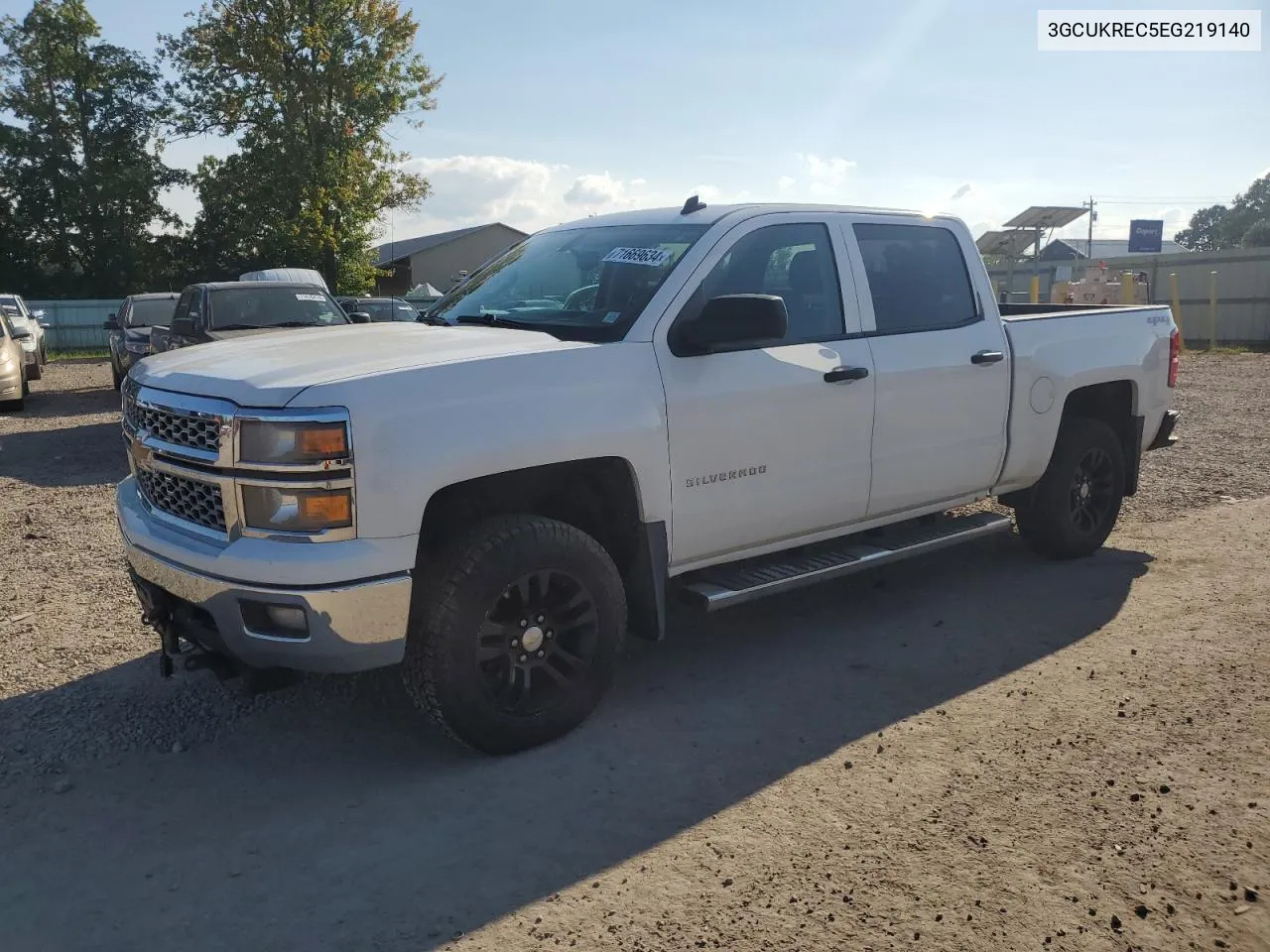 2014 Chevrolet Silverado K1500 Lt VIN: 3GCUKREC5EG219140 Lot: 71669634