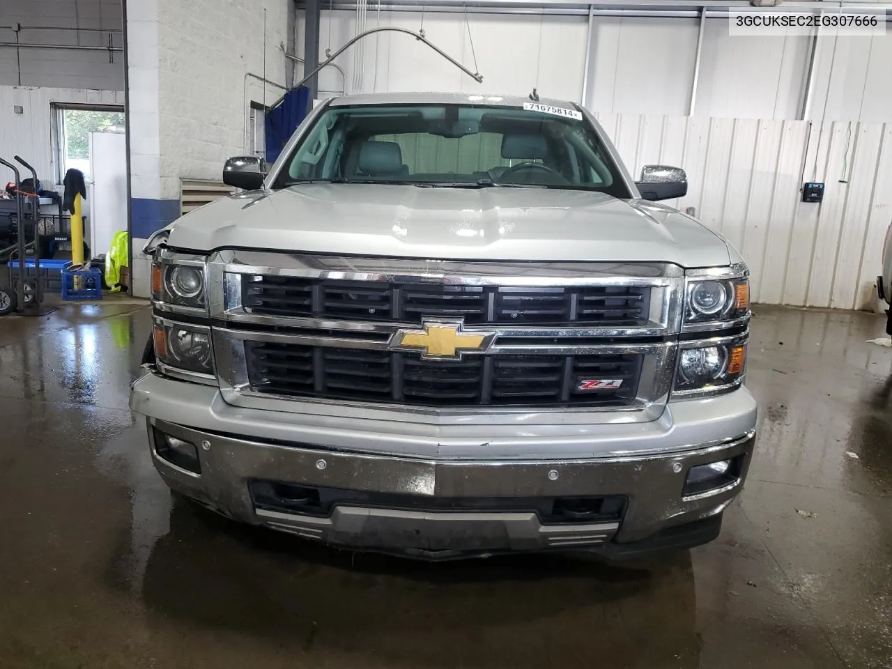 3GCUKSEC2EG307666 2014 Chevrolet Silverado K1500 Ltz