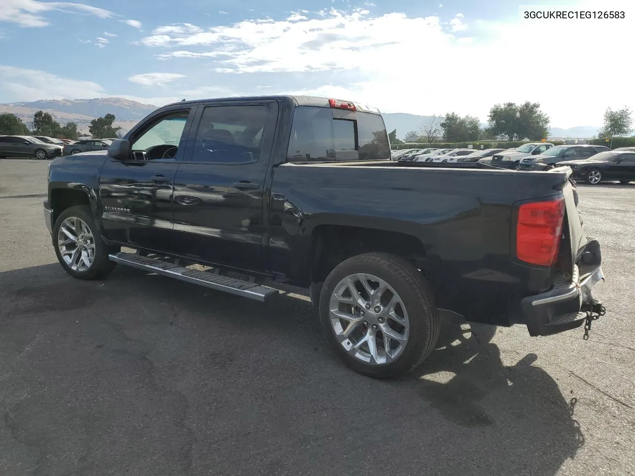 2014 Chevrolet Silverado K1500 Lt VIN: 3GCUKREC1EG126583 Lot: 71790304