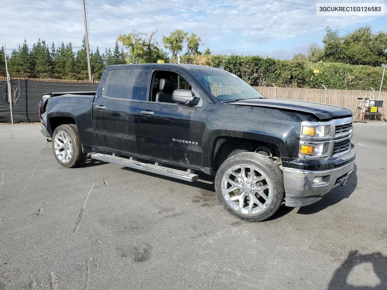 2014 Chevrolet Silverado K1500 Lt VIN: 3GCUKREC1EG126583 Lot: 71790304