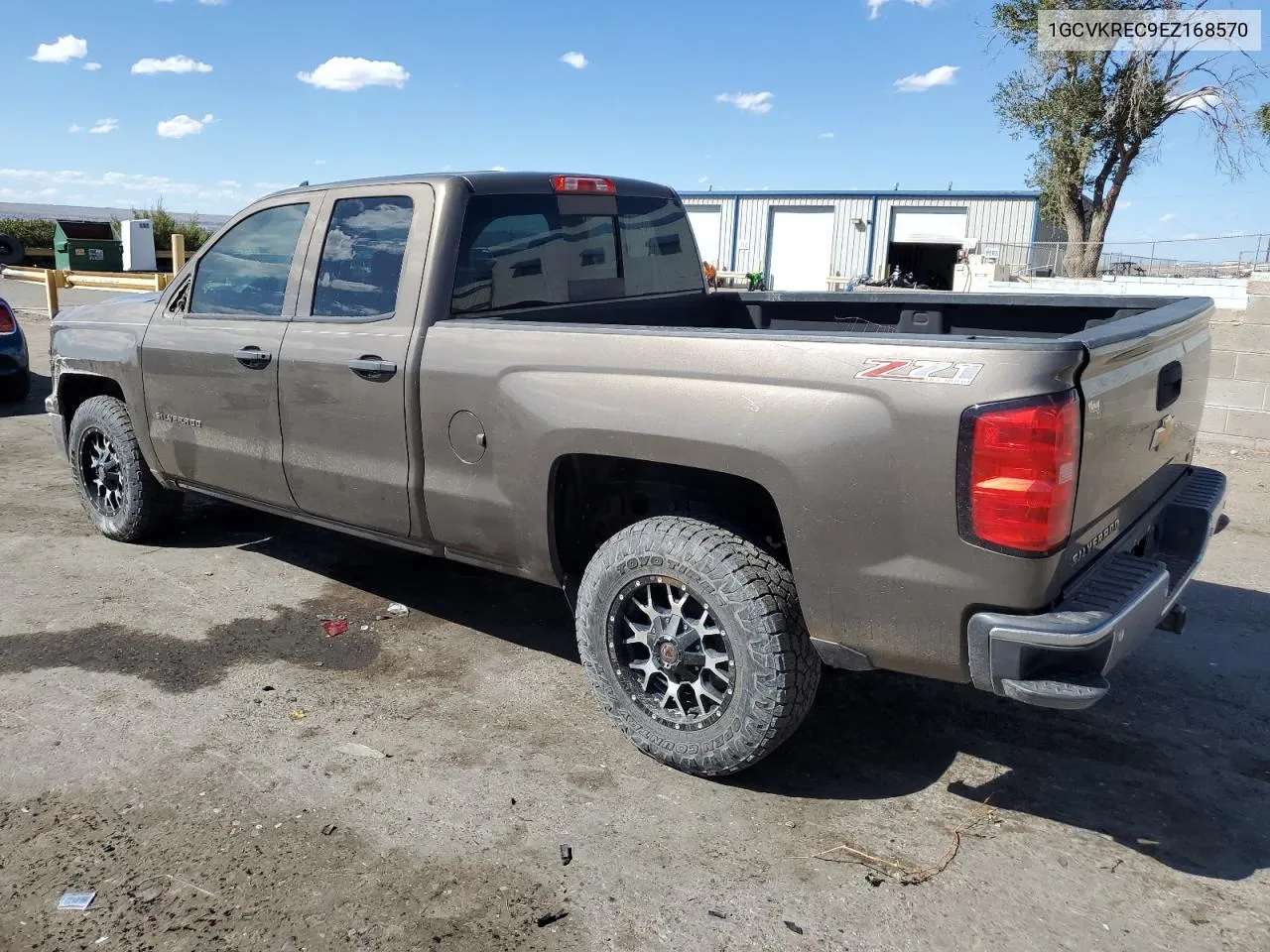 2014 Chevrolet Silverado K1500 Lt VIN: 1GCVKREC9EZ168570 Lot: 71879494