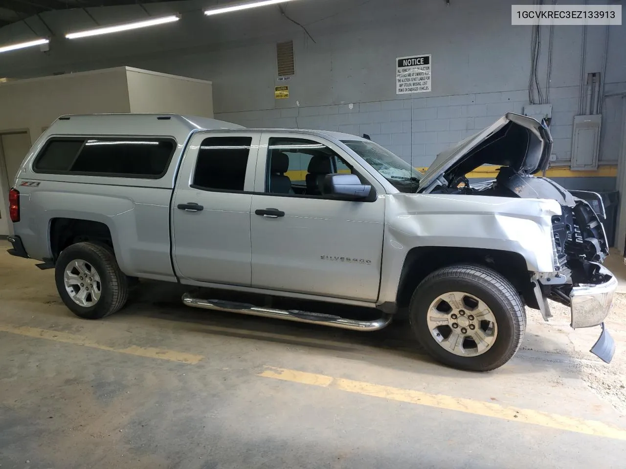 1GCVKREC3EZ133913 2014 Chevrolet Silverado K1500 Lt