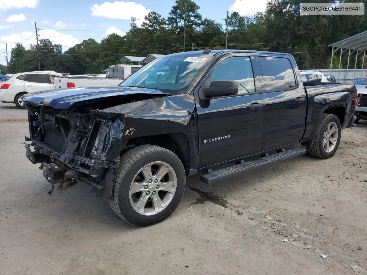 2014 Chevrolet Silverado C1500 Lt VIN: 3GCPCREC6EG169441 Lot: 71935314