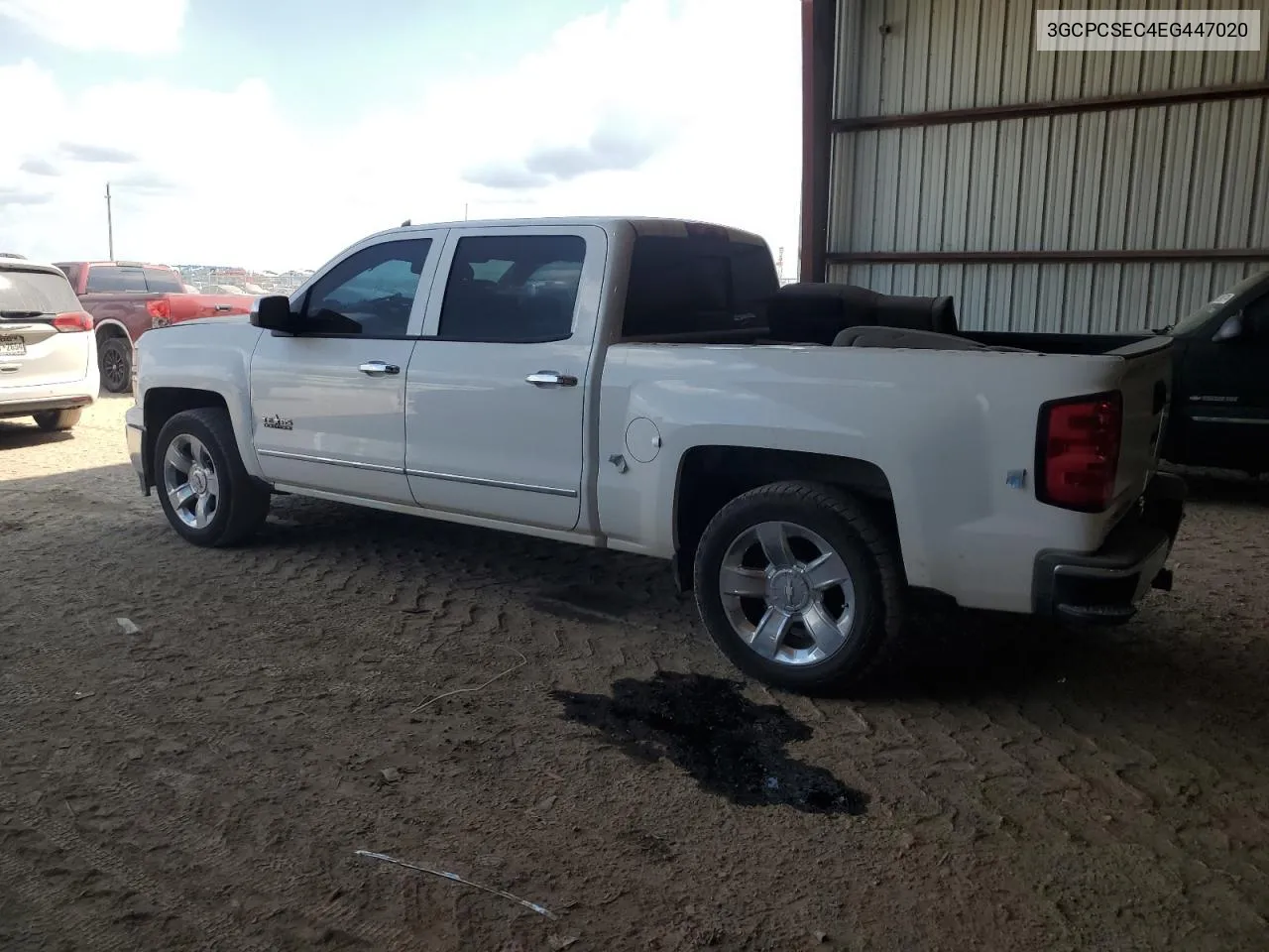 3GCPCSEC4EG447020 2014 Chevrolet Silverado C1500 Ltz