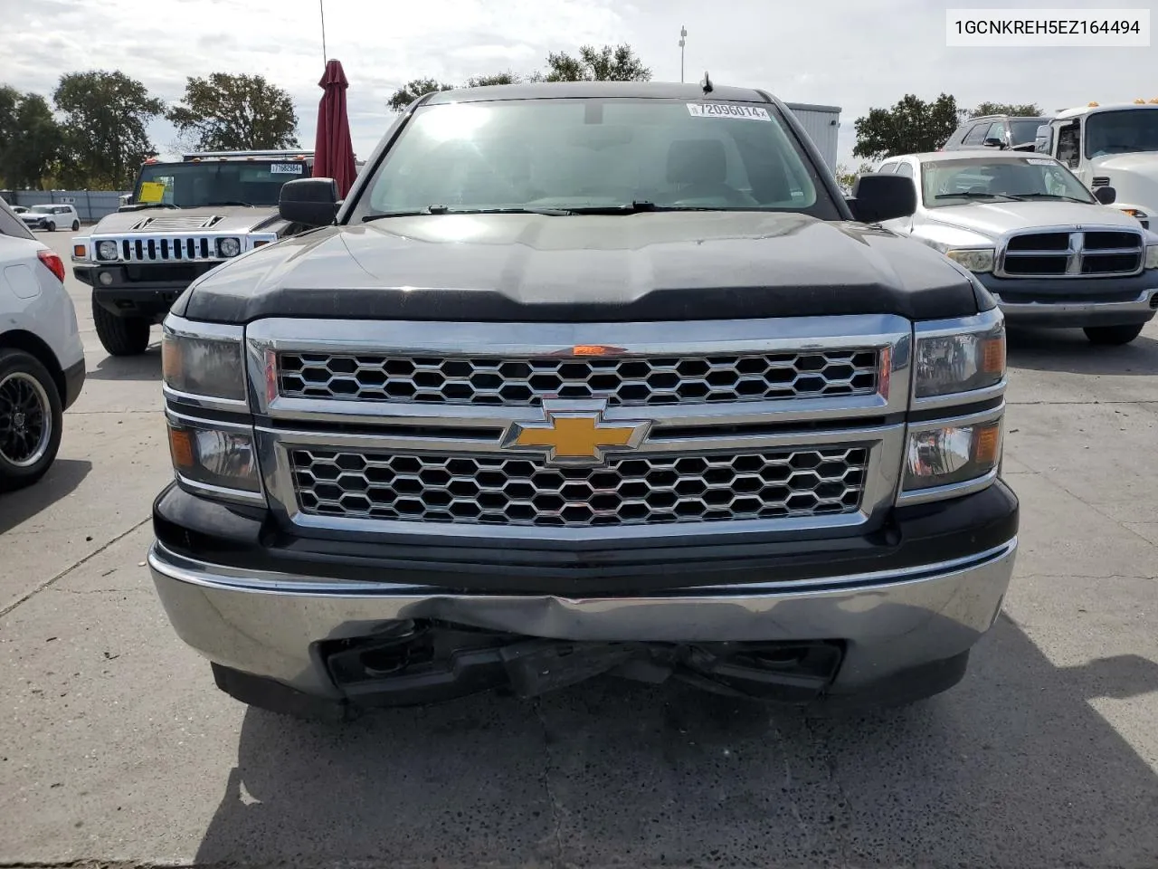 2014 Chevrolet Silverado K1500 Lt VIN: 1GCNKREH5EZ164494 Lot: 72096014