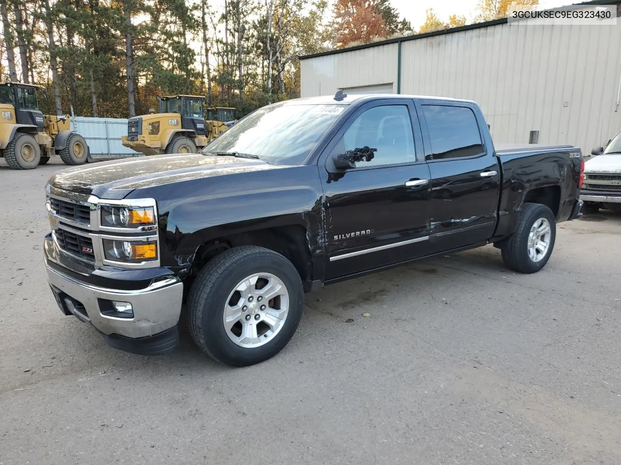 2014 Chevrolet Silverado K1500 Ltz VIN: 3GCUKSEC9EG323430 Lot: 72154404