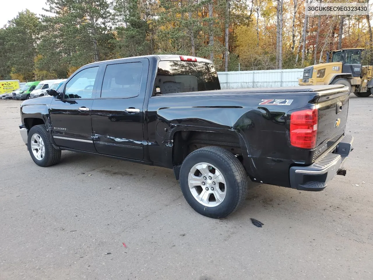 2014 Chevrolet Silverado K1500 Ltz VIN: 3GCUKSEC9EG323430 Lot: 72154404