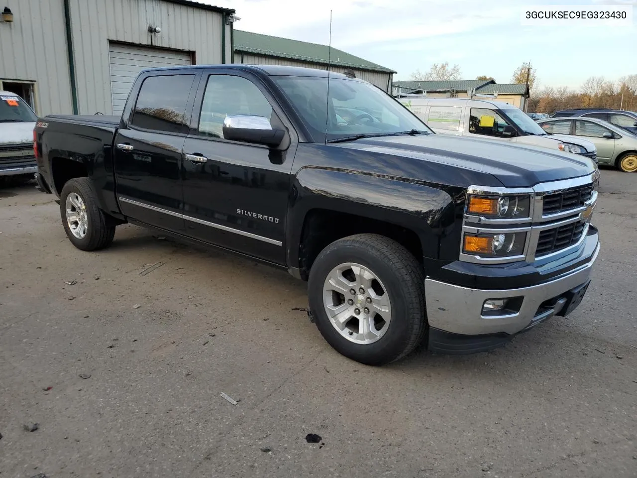 2014 Chevrolet Silverado K1500 Ltz VIN: 3GCUKSEC9EG323430 Lot: 72154404