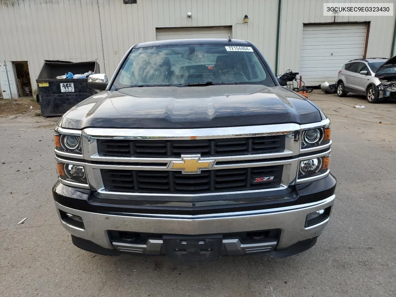 2014 Chevrolet Silverado K1500 Ltz VIN: 3GCUKSEC9EG323430 Lot: 72154404