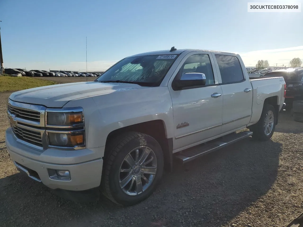 3GCUKTEC8EG378098 2014 Chevrolet Silverado K1500 High Country