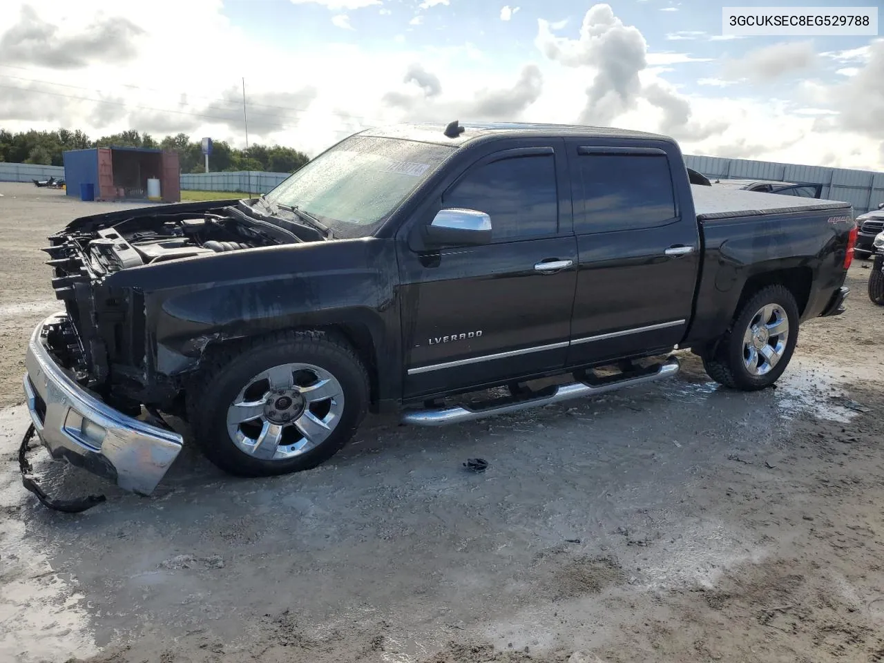 2014 Chevrolet Silverado K1500 Ltz VIN: 3GCUKSEC8EG529788 Lot: 72188774