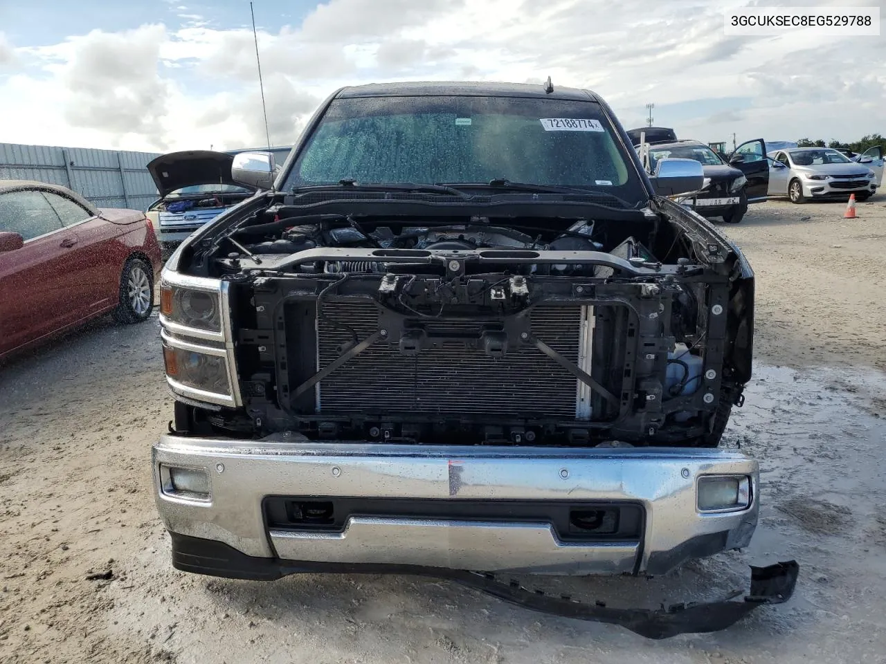 3GCUKSEC8EG529788 2014 Chevrolet Silverado K1500 Ltz