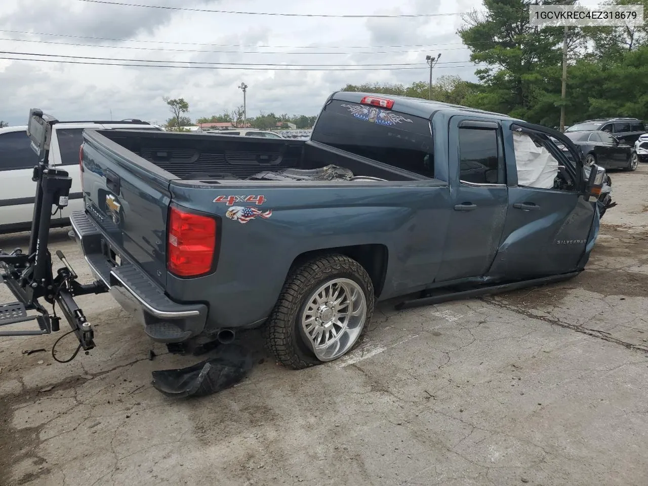 1GCVKREC4EZ318679 2014 Chevrolet Silverado K1500 Lt