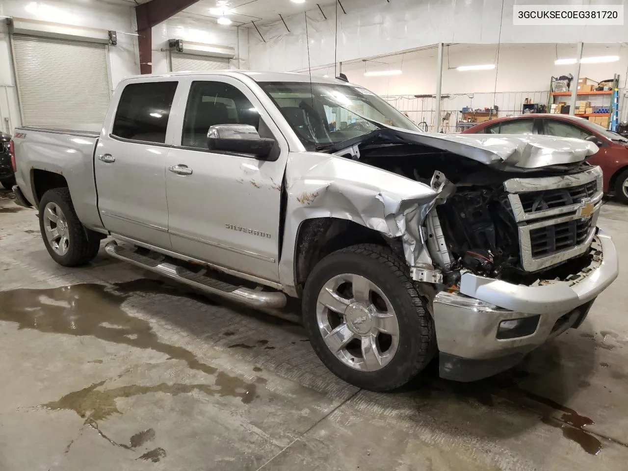 2014 Chevrolet Silverado K1500 Ltz VIN: 3GCUKSEC0EG381720 Lot: 72221644