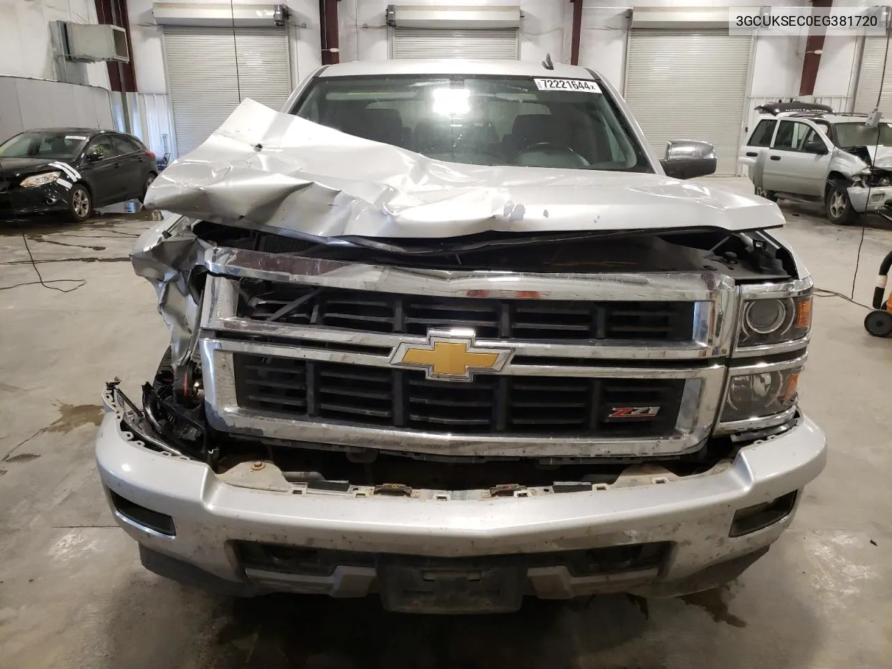 2014 Chevrolet Silverado K1500 Ltz VIN: 3GCUKSEC0EG381720 Lot: 72221644