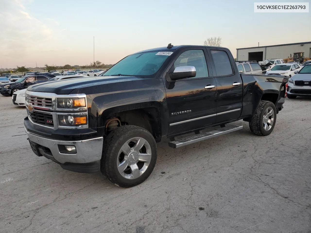 2014 Chevrolet Silverado K1500 Ltz VIN: 1GCVKSEC1EZ263793 Lot: 72294134