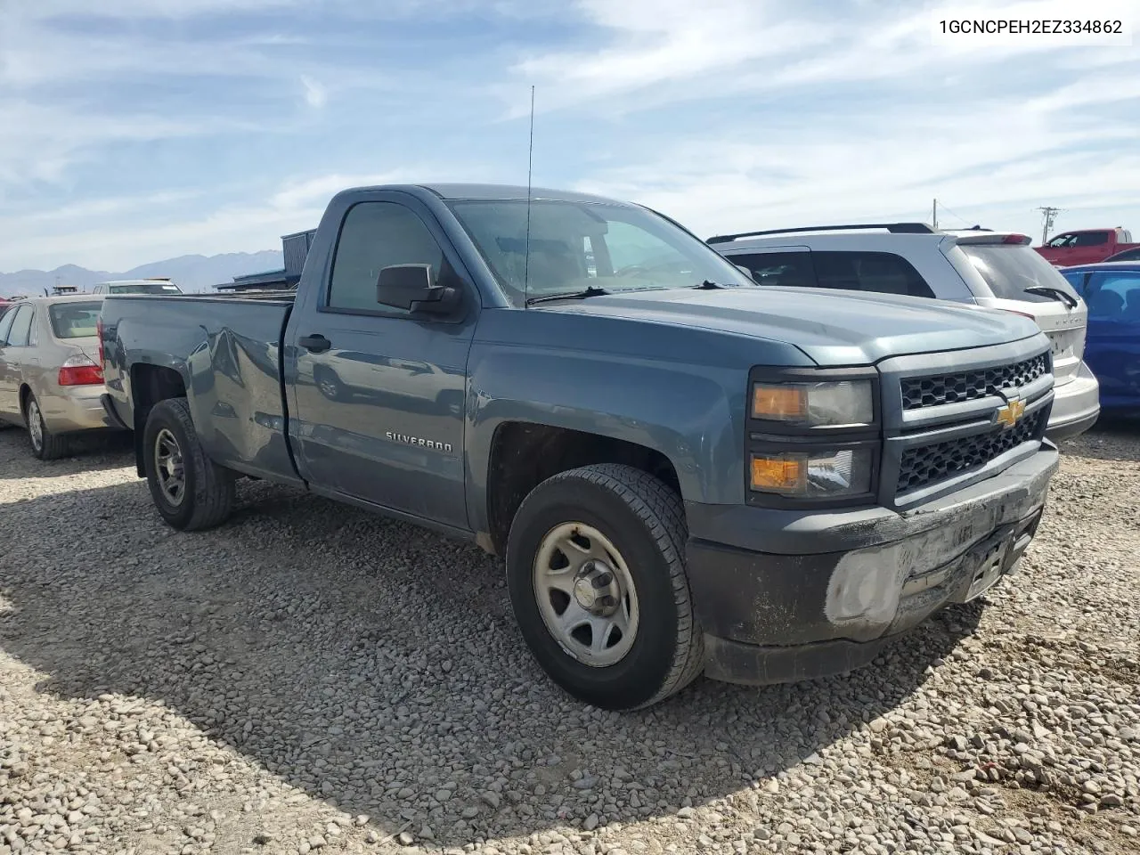 2014 Chevrolet Silverado C1500 VIN: 1GCNCPEH2EZ334862 Lot: 72457574