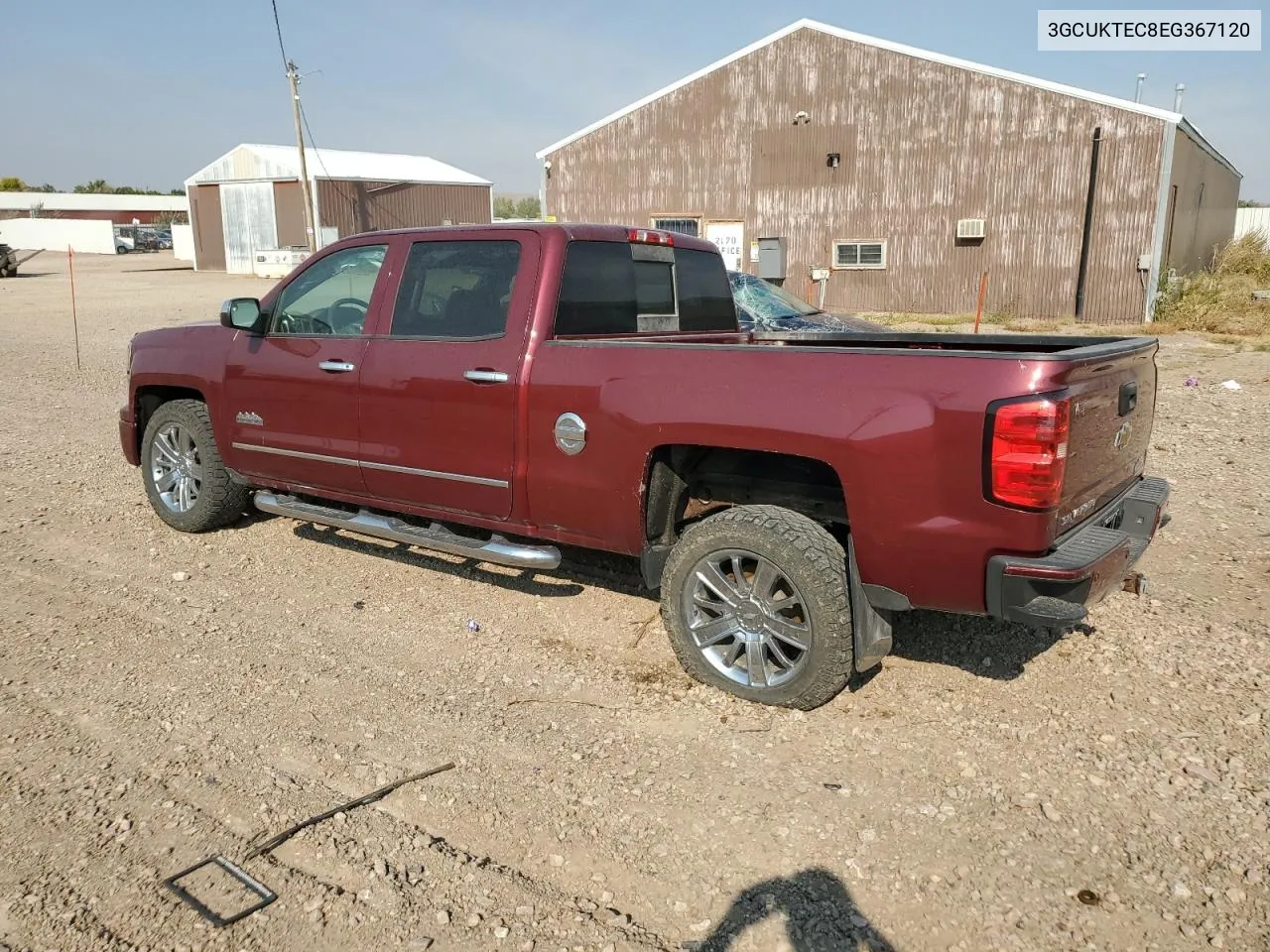 2014 Chevrolet Silverado K1500 High Country VIN: 3GCUKTEC8EG367120 Lot: 72560014