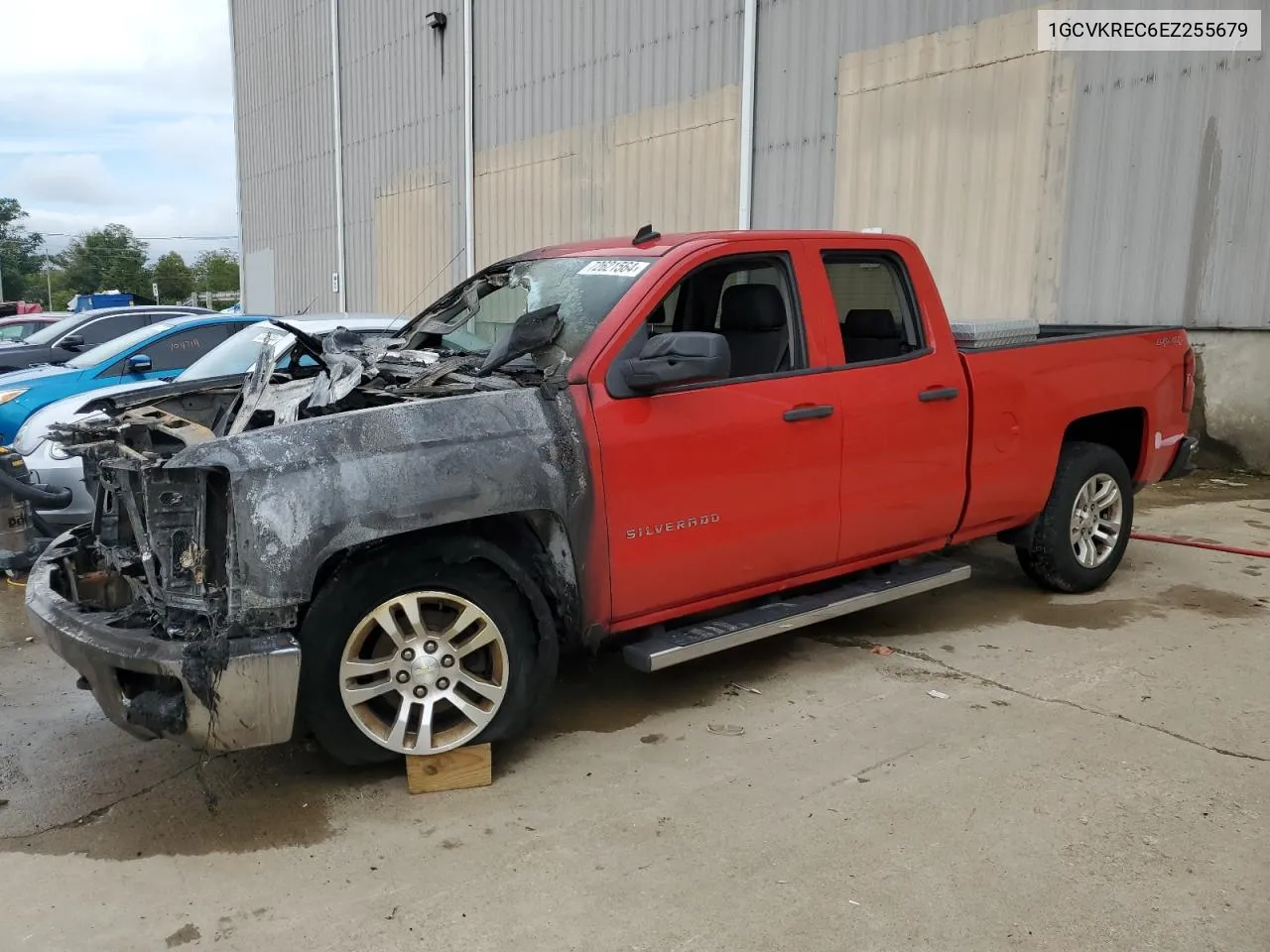 2014 Chevrolet Silverado K1500 Lt VIN: 1GCVKREC6EZ255679 Lot: 72621564