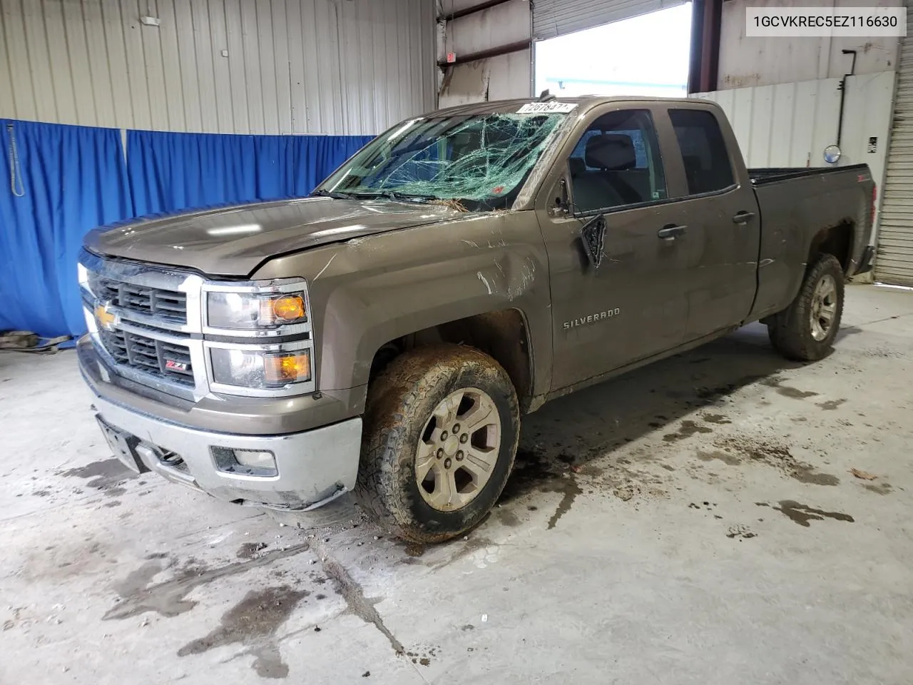 2014 Chevrolet Silverado K1500 Lt VIN: 1GCVKREC5EZ116630 Lot: 72678474