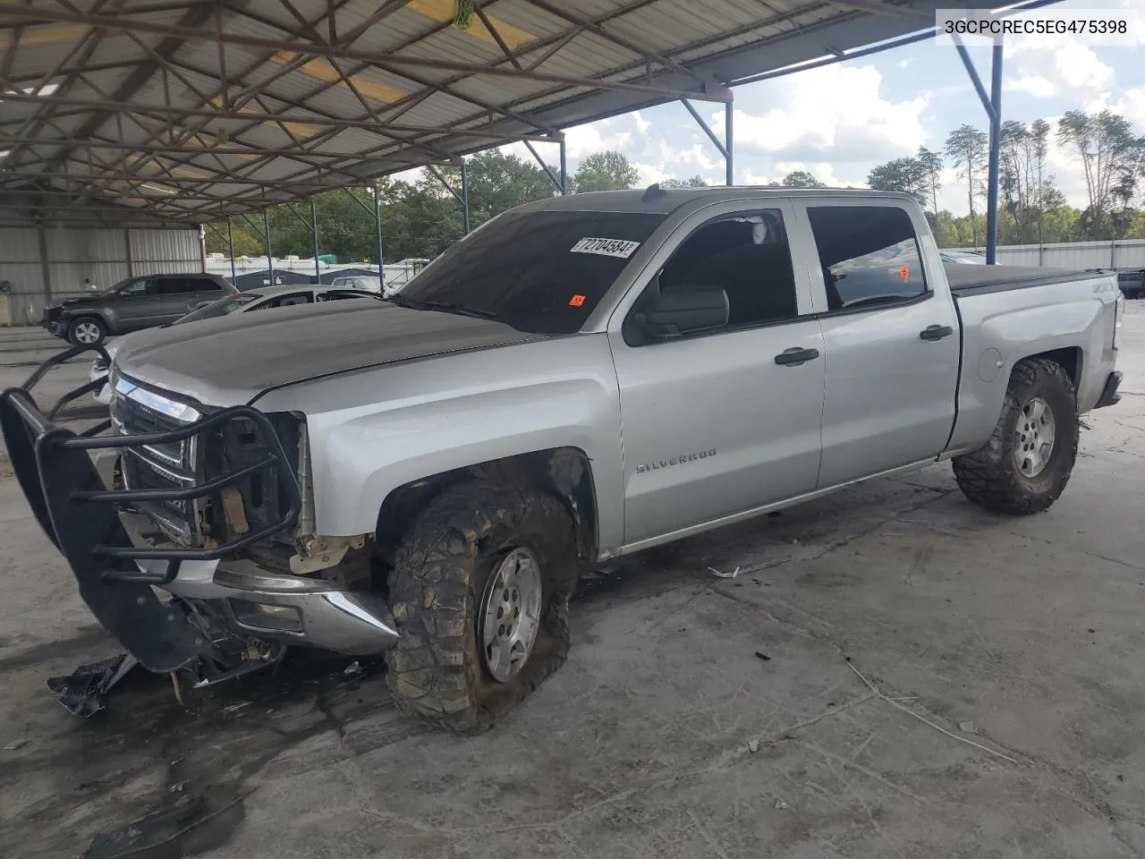 2014 Chevrolet Silverado C1500 Lt VIN: 3GCPCREC5EG475398 Lot: 72704584