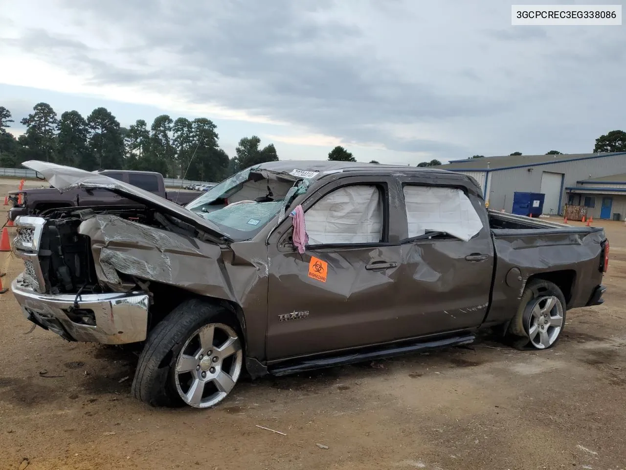 3GCPCREC3EG338086 2014 Chevrolet Silverado C1500 Lt