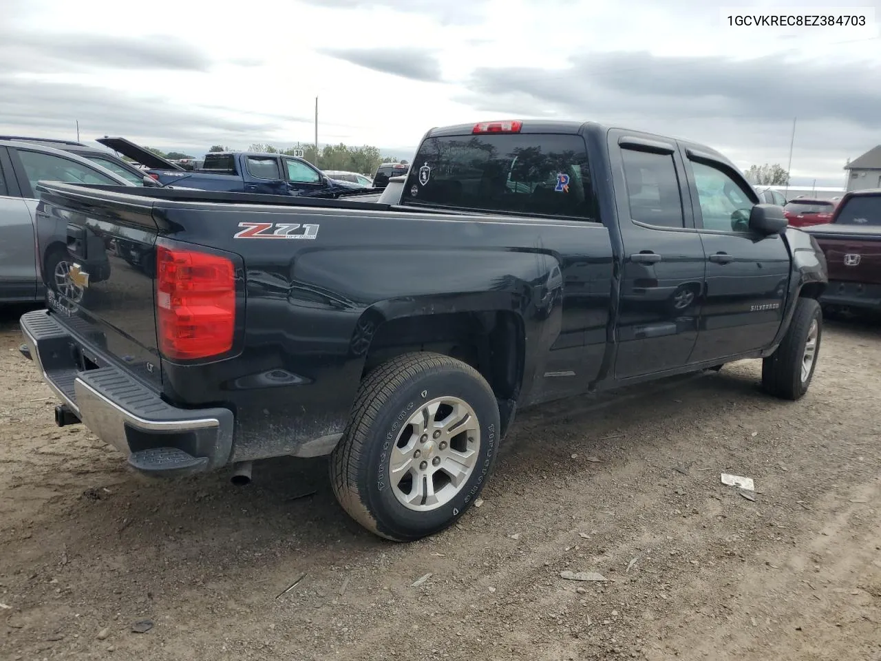 2014 Chevrolet Silverado K1500 Lt VIN: 1GCVKREC8EZ384703 Lot: 72905664