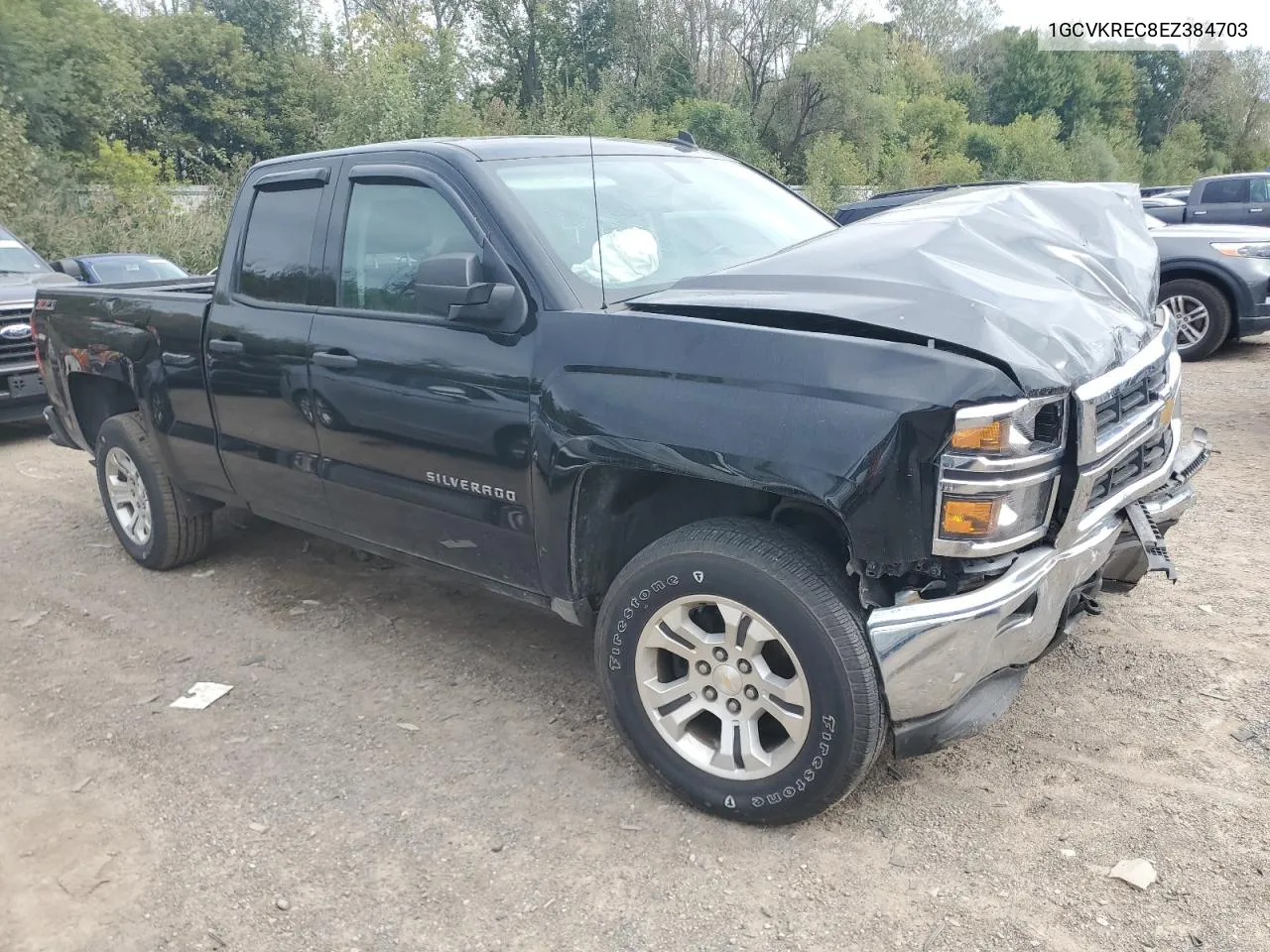 2014 Chevrolet Silverado K1500 Lt VIN: 1GCVKREC8EZ384703 Lot: 72905664