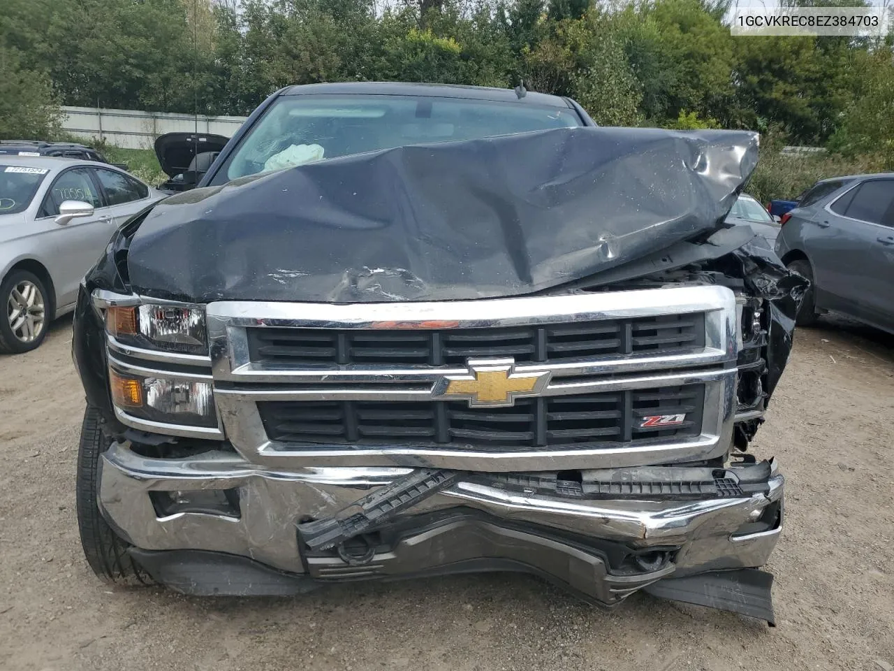 2014 Chevrolet Silverado K1500 Lt VIN: 1GCVKREC8EZ384703 Lot: 72905664